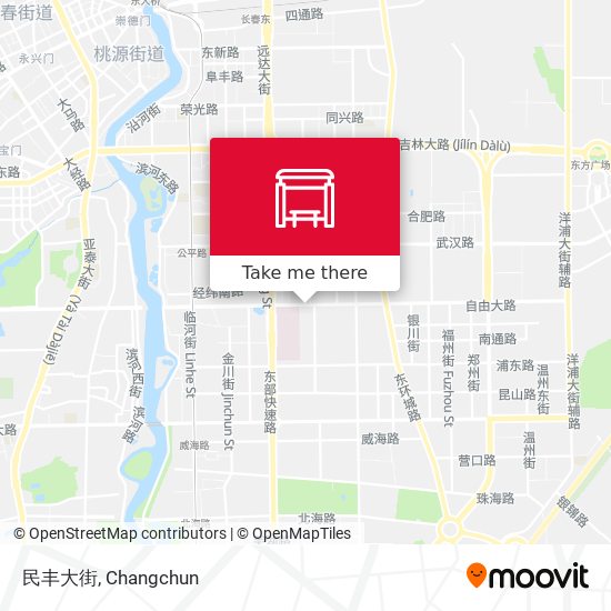 民丰大街 map
