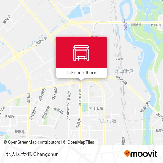 北人民大街 map
