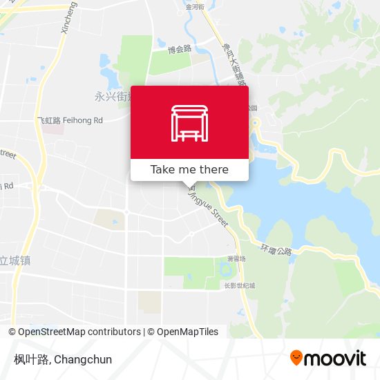 枫叶路 map