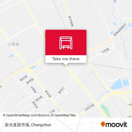 新光复路市场 map