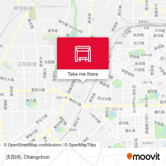 庆阳街 map