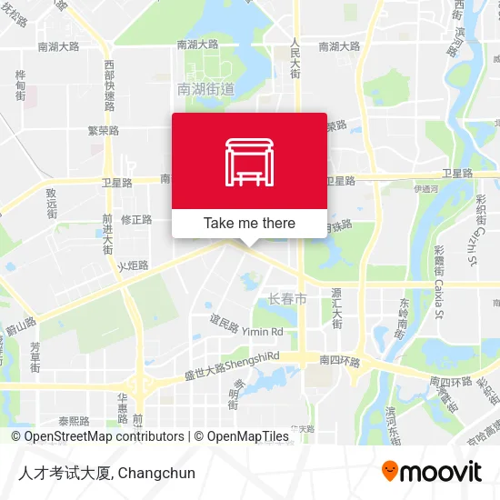 人才考试大厦 map