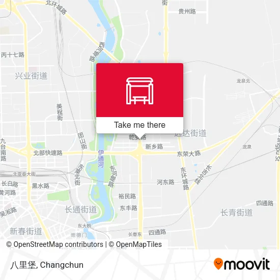 八里堡 map