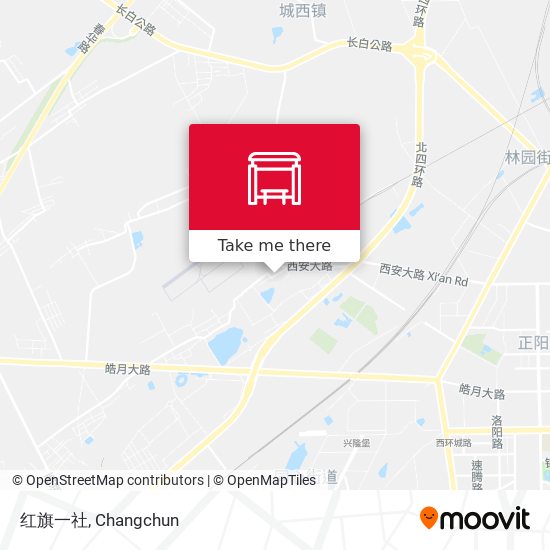 红旗一社 map
