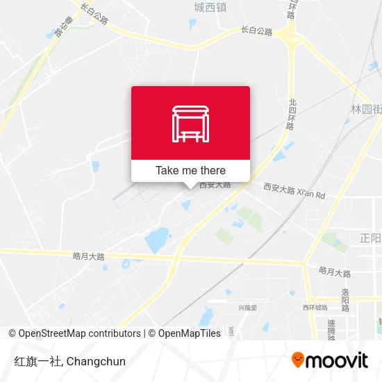 红旗一社 map