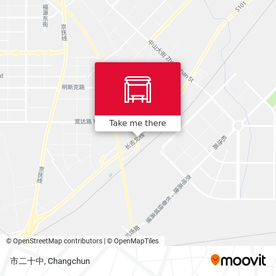 市二十中 map