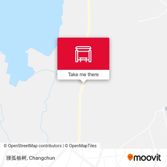 腰孤榆树 map