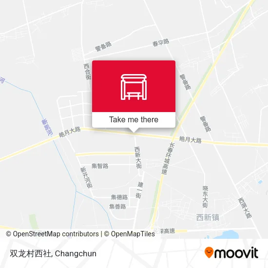 双龙村西社 map