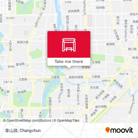 泰山路 map