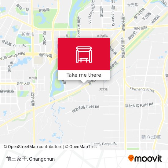前三家子 map