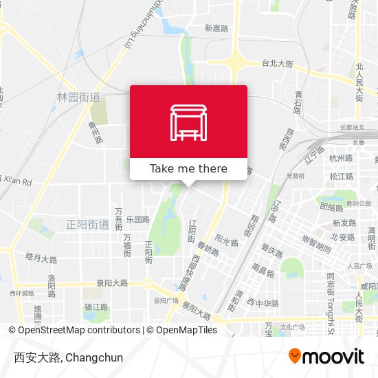 西安大路 map