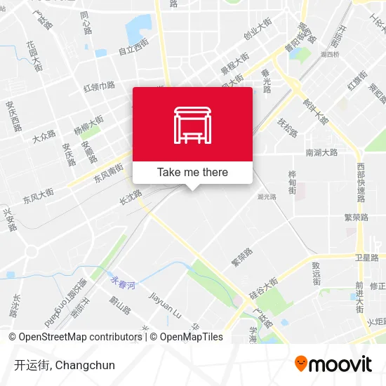 开运街 map