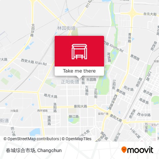 春城综合市场 map