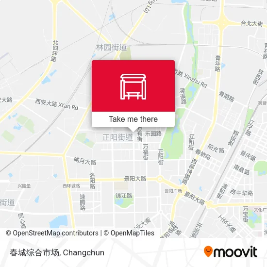 春城综合市场 map