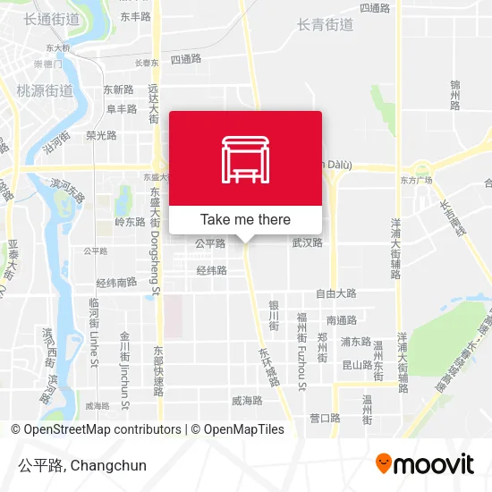 公平路 map