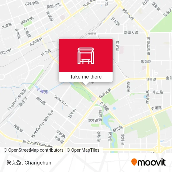 繁荣路 map