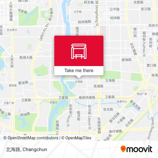 北海路 map