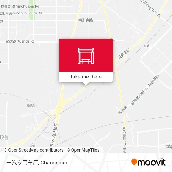 一汽专用车厂 map