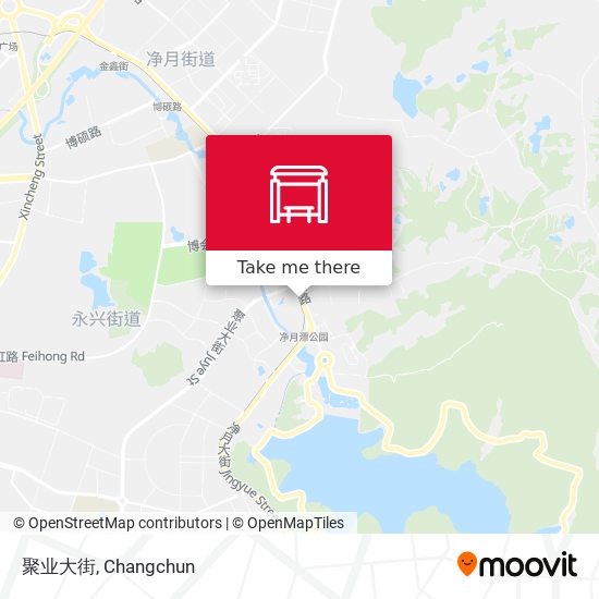 聚业大街 map