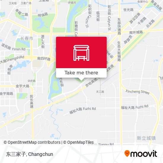 东三家子 map