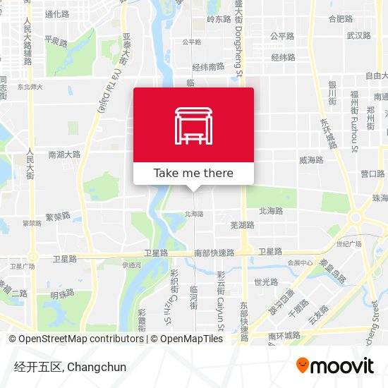 经开五区 map