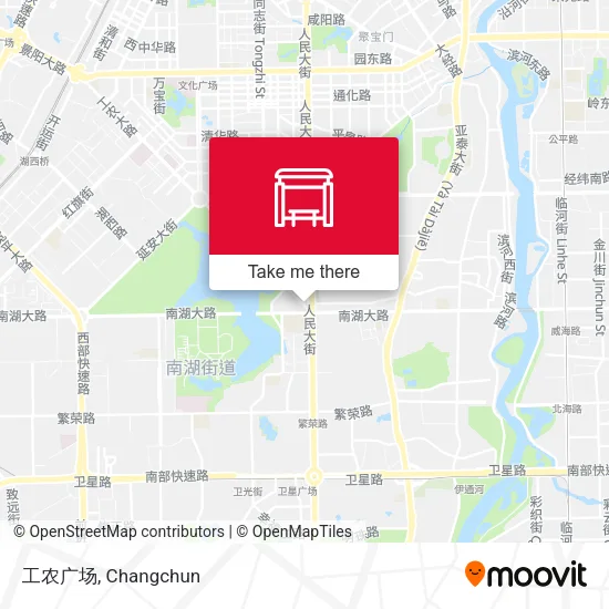 工农广场 map