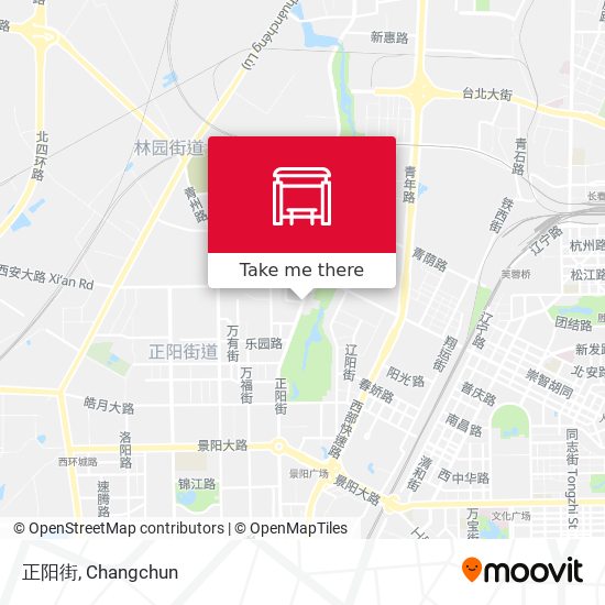 正阳街 map