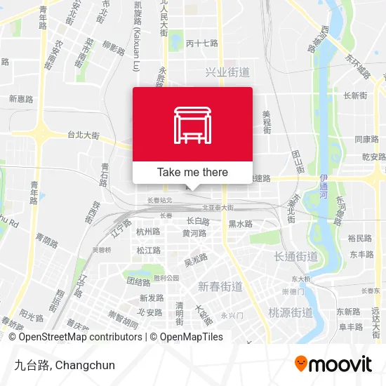 九台路 map