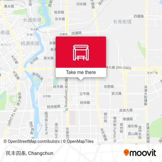 民丰四条 map