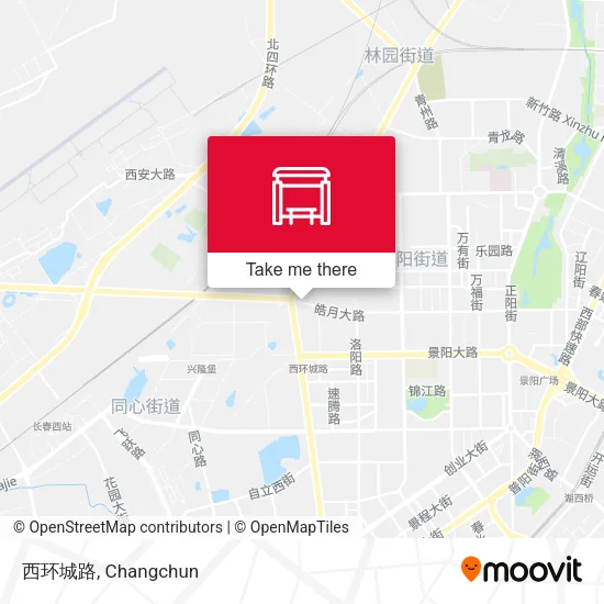 西环城路 map