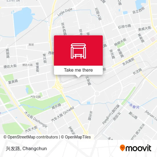 兴发路 map