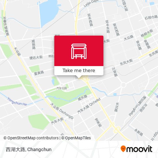 西湖大路 map