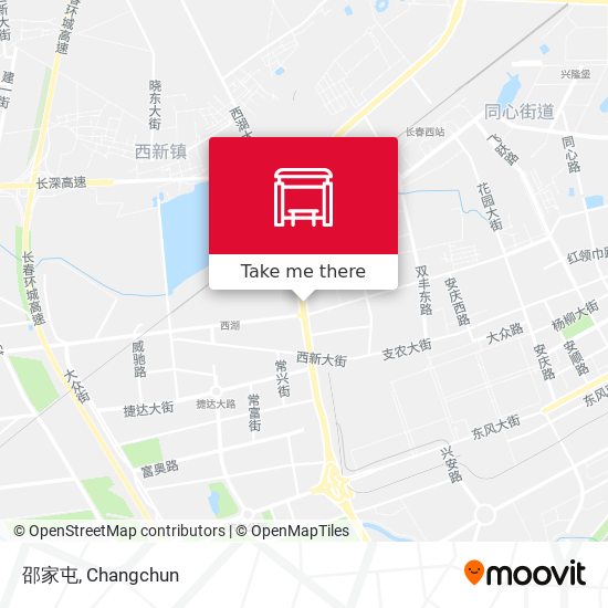 邵家屯 map