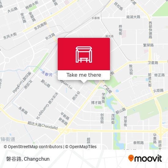 磐谷路 map