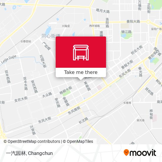 一汽园林 map