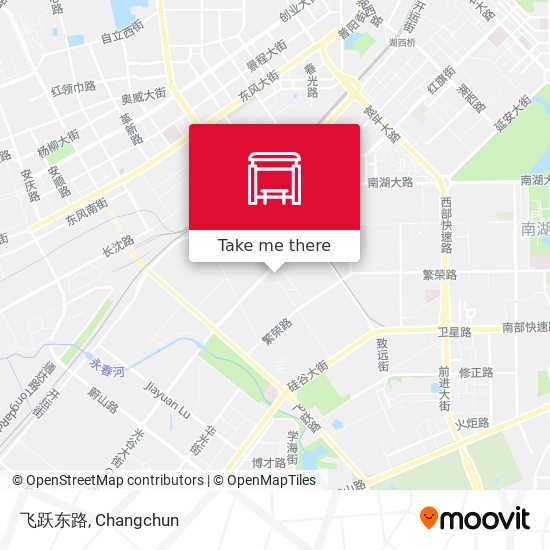 飞跃东路 map