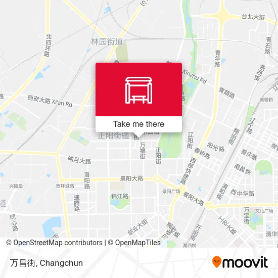 万昌街 map