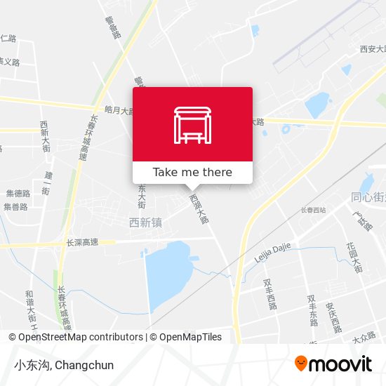 小东沟 map