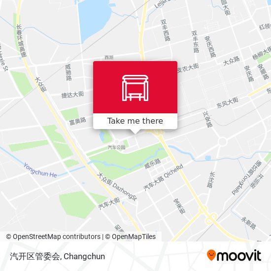 汽开区管委会 map