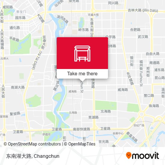 东南湖大路 map