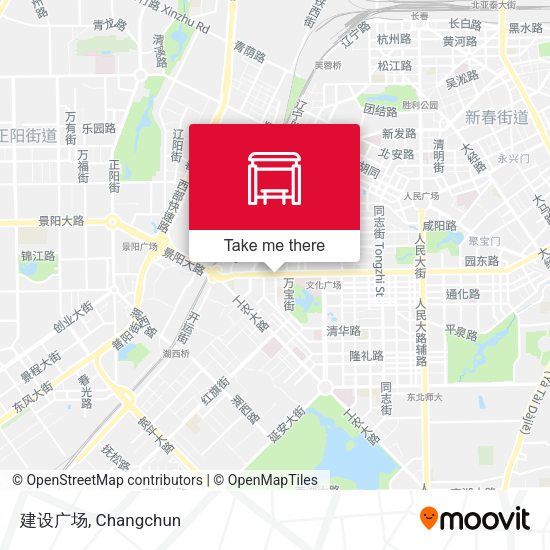 建设广场 map