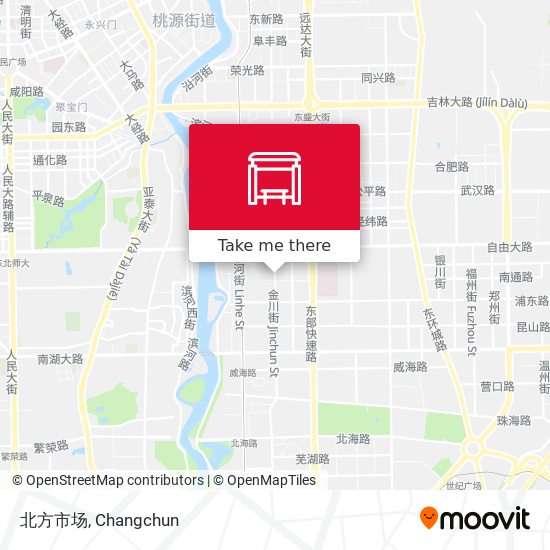 北方市场 map