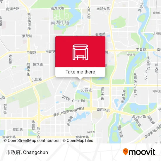 市政府 map