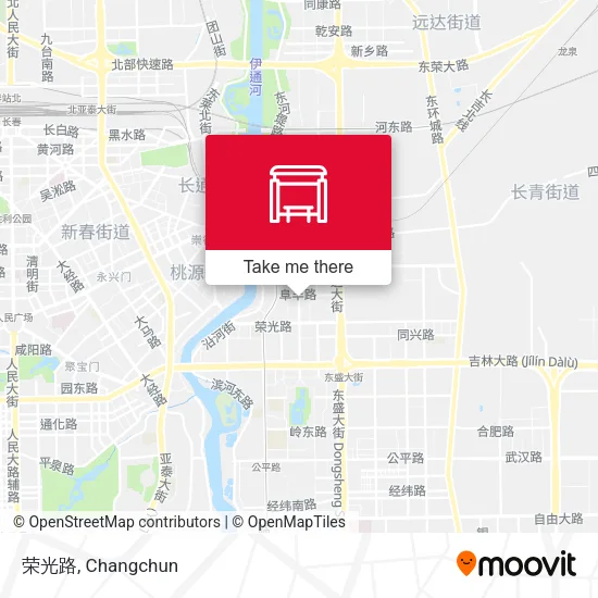 荣光路 map