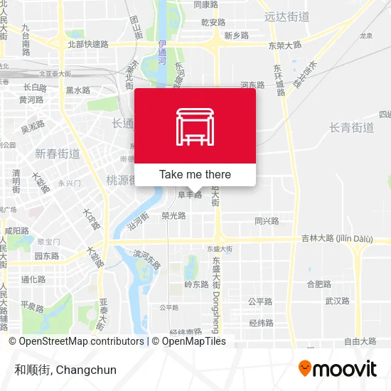 和顺街 map