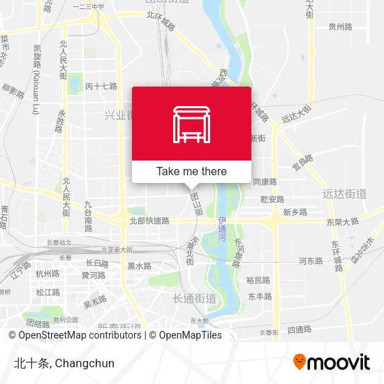 北十条 map