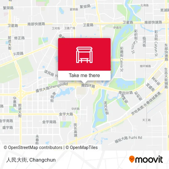 人民大街 map