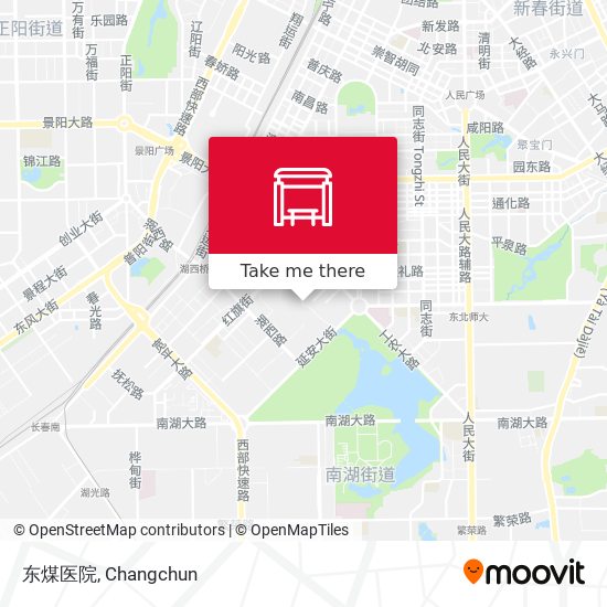 东煤医院 map