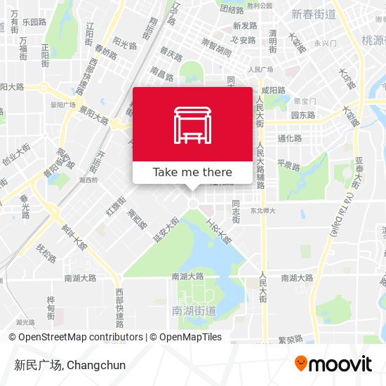 新民广场 map