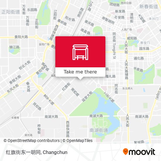 红旗街东一胡同 map
